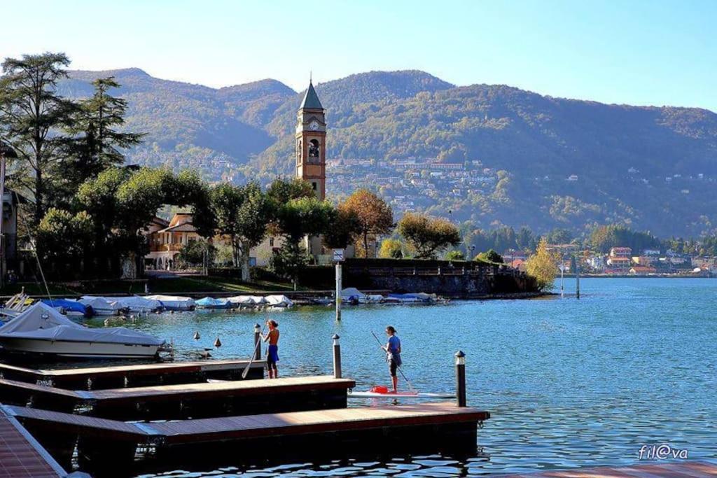 Tresa Bay House - Lugano Lake Лавена-Понте-Треза Экстерьер фото
